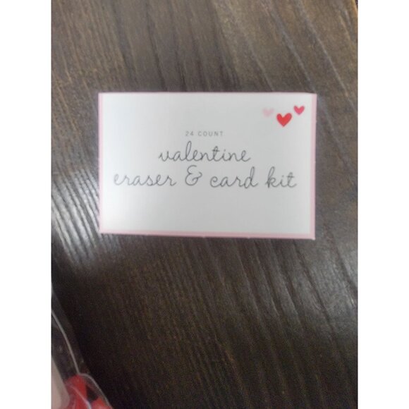 24 Count Valentine Eraser & Card Kit "You Rock!" Design - Picture 3 of 5